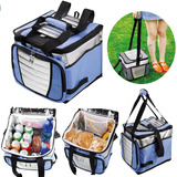 Bolsa Térmica Cooler 24 Litros 32 Latas Viagem, Praia Mor