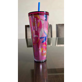 Vaso Starbucks Primavera Rosa Floral 24 Oz