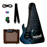 Guitarra Tagima Sixmart Mdsv Amp Luxo Oferta