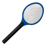 Raquete Mata Insetos Pernilongo Mosquito Cor Azul 110v/220v