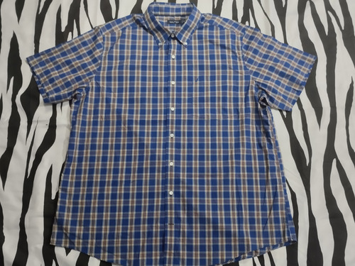 Camisa Nautica Cuadrille Azul Talle 3xl