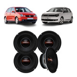 Kit Alto Falantes 6 Poleg 150w 8 Ohms Polo Hatch 2002 À 2014