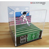 Cubo 3d Diorama Super Campeones Oliver Atom, Benji, Fútbol 