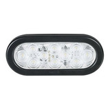 Kit Luz Led Oval 6  Blanco (luz De Marcha Atrás)