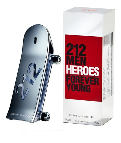 Perfume Importado 212 Men Heroes Forever Young Edt X 90 Ml