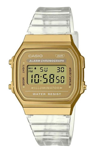 Reloj Casio Classic Vintage Unisex A168xesg-9a Ts 