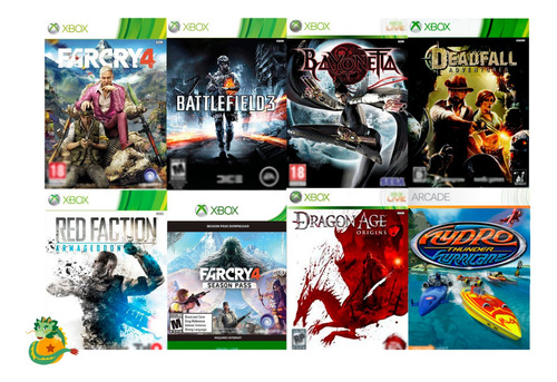 Farcry 4 - Dragon Age - Bayonetta + 5 Juegos Xbox 360