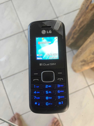 Telefone Celular LG Para Idosos E Rural Antigo Simples