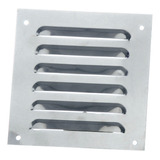 Reja Rejilla Ventilacion 15,5 Cm Acero Con Agujero Pack X5