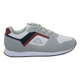 Zapatilla Kappa Logo Foles Grey Lt Hombre Deporfan