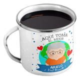 Taza Enlozada Mejor Abuelo Del Mundo - Historias Y Hazañas