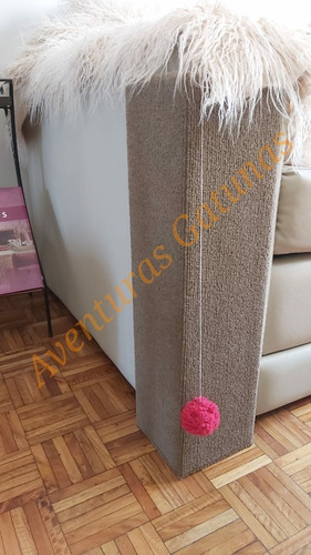 Rascador Esquinero - Para Gatos - Ideal Para Sillón Y Pared.