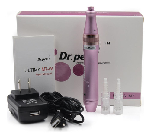 Caneta Dr Pen M7 W Dermapen Wireless Agulhas Sobe Desce