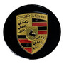 Tapa Centro De Rin Porsche 77mm Emblema Copa X4 Unidades 
