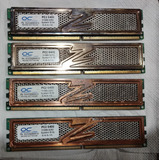 4 Memorias Ocz 512mb Pc2 6400