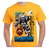 Playera Nfl Chargers Los Angeles Football Americano