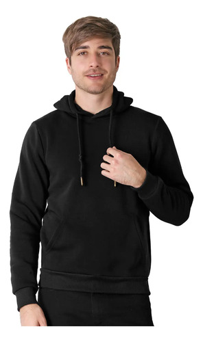 Sudadera Hombre Moda Con Capucha Negro Red Marine 50705073