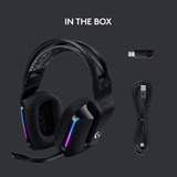 Logitech G733, Diadema Gamer Rgb Inalámbrica / 7.1 - Negro