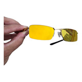 Óculos De Sol Lupa De Vilão 24k Kit Preto 