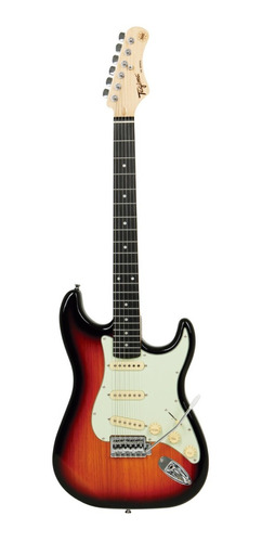 Guitarra Strato Tagima Tg-500 Série Tw Sunburst Braço Maple