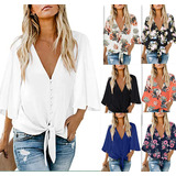 Increíble Blusa Moda Casual Elegante Muchos Diseñ