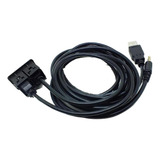 D Coche 3.5mm Usb Audífonos Adaptador Montaje Empotrado K