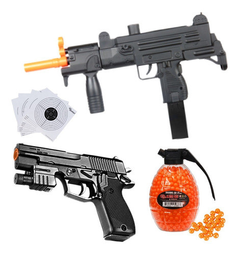 Pistolas  Uzi De Resorte Double Eagle M35 P2220 Airsoft Xtrc