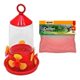 Bebedero Comedero Colibri, Picaflor + Nectar 30 Gr 