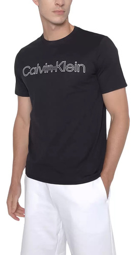 Playera Hombre Calvin Klein 100% Algodón Fresca 677726