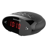 Rádio Relógio Despertador Alarme Caixa De Som Digital Fm