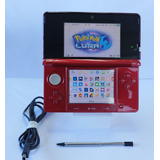Nintendo 3ds Rojo + Microsd 32gb + Tienda Gratis