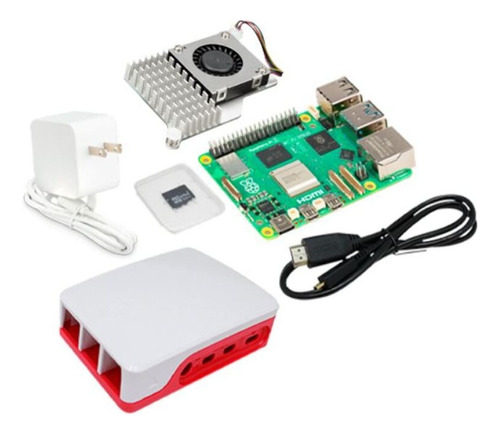 Kit Basico Con Tarjeta Raspberry Pi 5 - 4gb