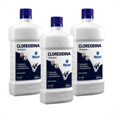 3 Shampoo Clorexidina Dugs Cães Seborreia Anti Queda 500ml