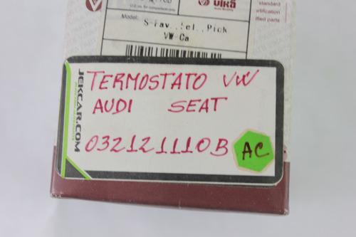Termostato Coolant Audi A2 Seat Skoda Vw Polo 032121110b Foto 5