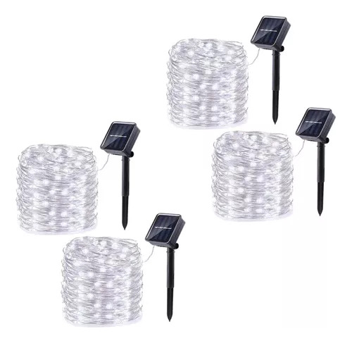 Cadena De Linterna Solar De 300 Led Para Decoración, 30 Metr