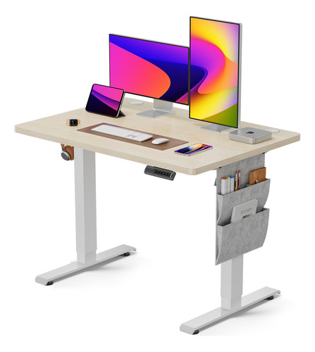 Totnz Standing Desk Adjustable Height, Electric Standing De.