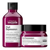 Kit Loreal Curl Expression Sh Hidratante 300ml+ Máscara 250g