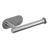 Soporte Porta Rollo De Papel De Baño Adhesivo Acero Inox