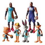 6pcs Space Jam Figura Modelo Juguete Regalo Para Niños