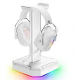 Suporte Headset Fone De Ouvido Rgb Gamer Organizador Setup