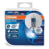 Set Ampolleta Osram H4 Cool Blue Boost