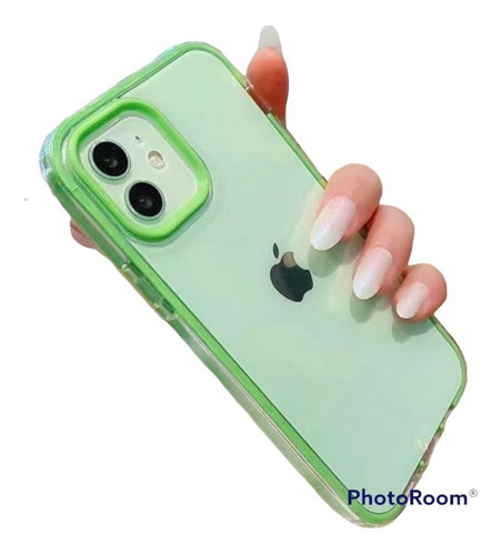 Forro Funda Estuche De Lujo  Antichoque  Para iPhone 2 En 1