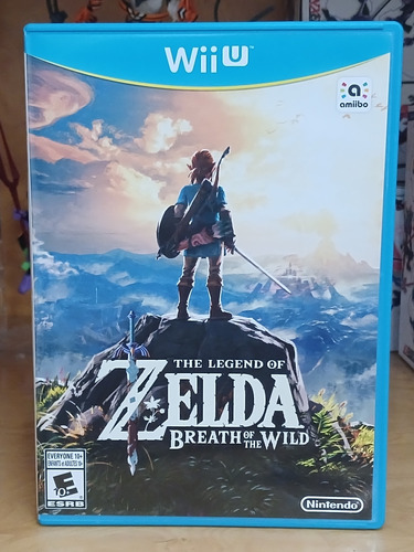 Zelda Breath Of The Wild Wii U Midia Física 