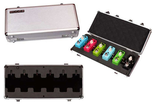 Pedalboard Mooer Firefly M6 Estuche 6 Pedales Micro Series