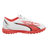 Botines Puma Ultra Play Tt Hombre Fútbol Blanco