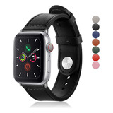 Correas De Cuero Para Apple Watch Band Pulsera Smartwatch