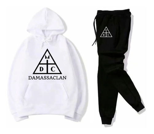 Conjunto Blusa De Frio E Calça Moletom Damassaclan Mdc