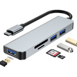 Tipo C Hub 5 En 1 Adaptador Usb C Multi Puerto Usb 3.0 Sd Tf