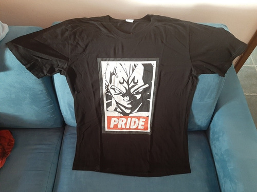 Camiseta Dragon Ball Z Majin Vegeta Pride - G - Leia !!!
