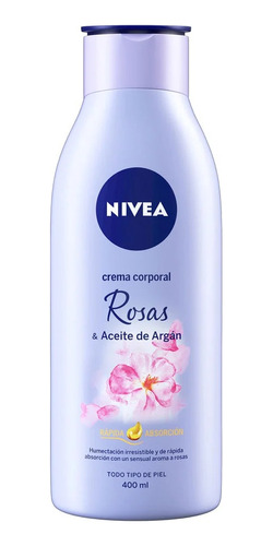 Crema Corporal Nivea Senses Rosas 400